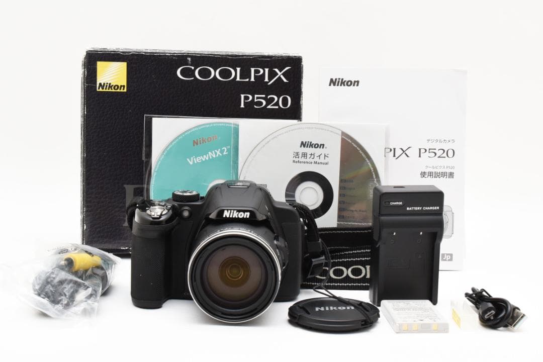 新品級 ニコン COOLPIX P520 説明書付 デジタル ボディ B680