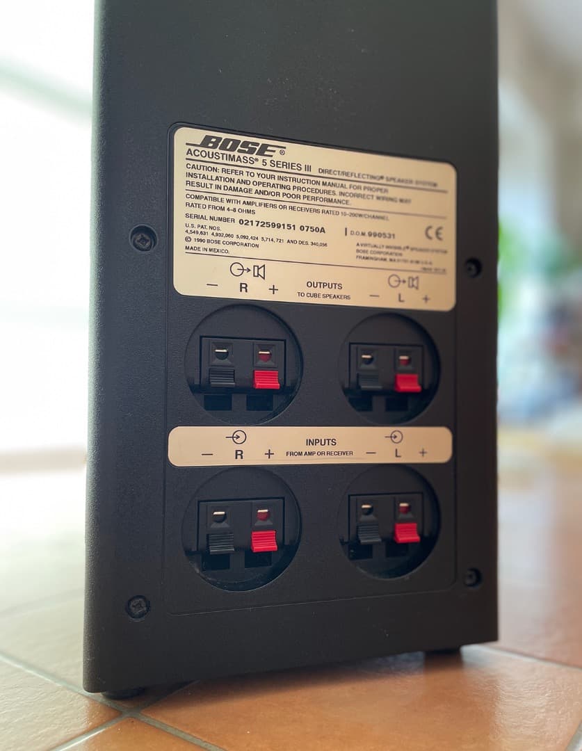 BOSE スピーカーシステム　AM-5 III