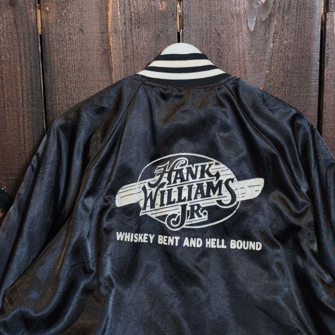 HANK WILLIAMS JR. スタジャン ビンテージ 古着 90年代