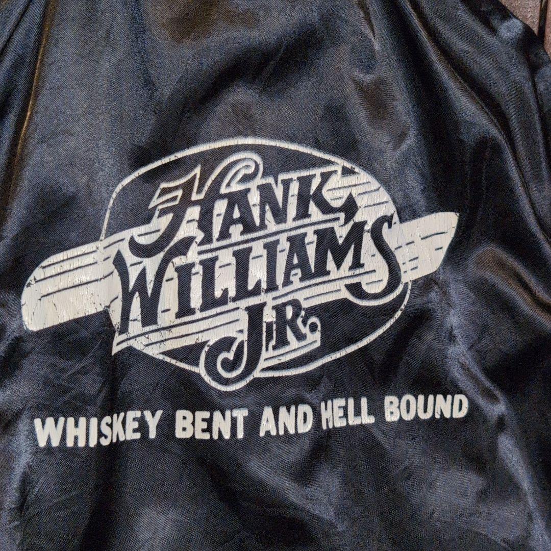 HANK WILLIAMS JR. スタジャン ビンテージ 古着 90年代