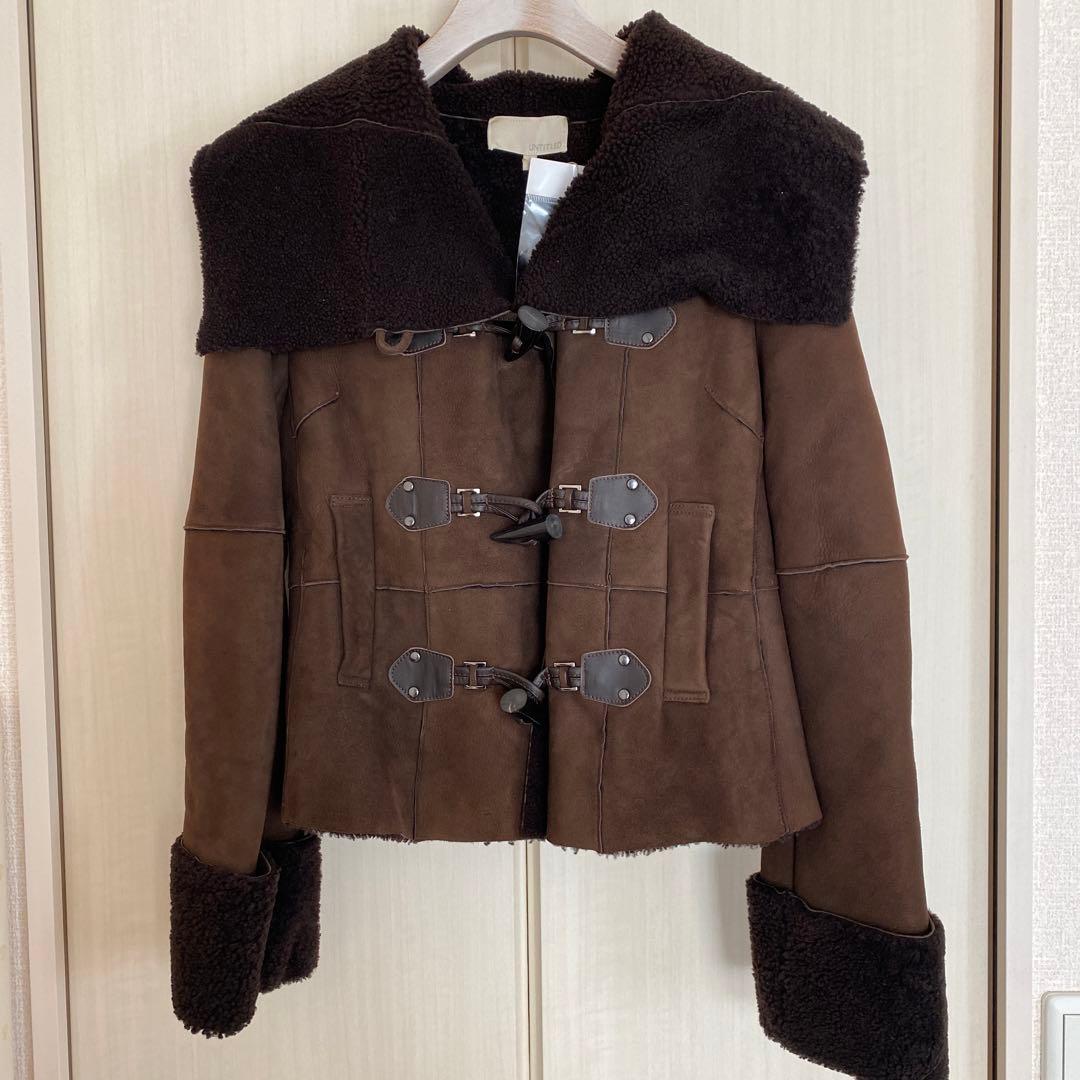 ムートンコート　アンタイトル　タグ付き新品未使用