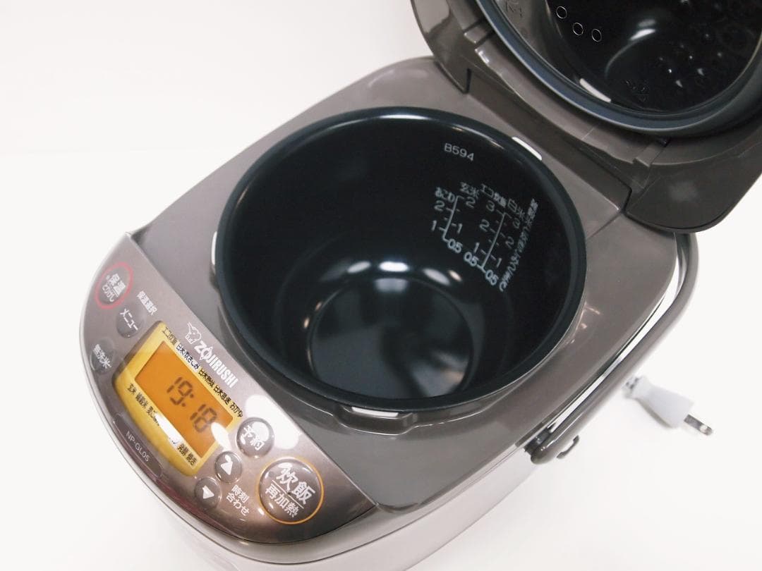 良品！象印3 合炊き IH炊飯器 極め炊き NP-GL05 3合 2023年