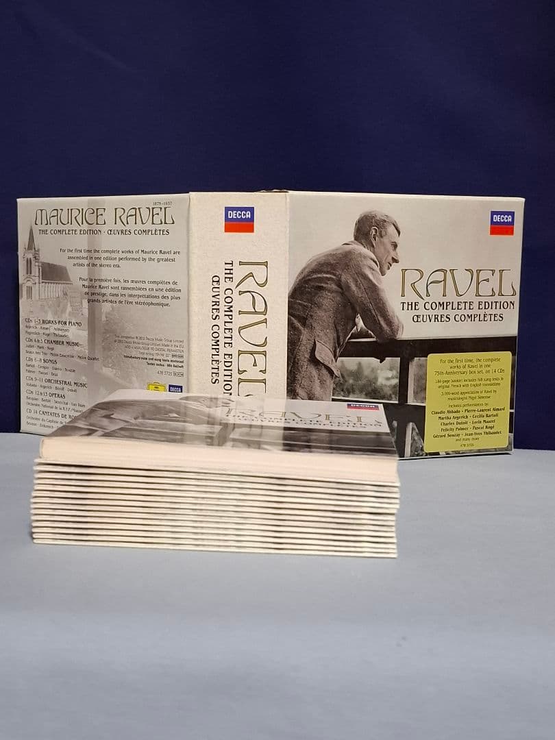 【限定盤】Ravel ラヴェル 作品全集 14枚組 Decca