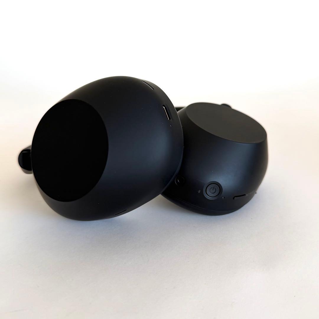 美品 SONY WH-1000XM6 ワイヤレスヘッドホン ブラック スタンド有