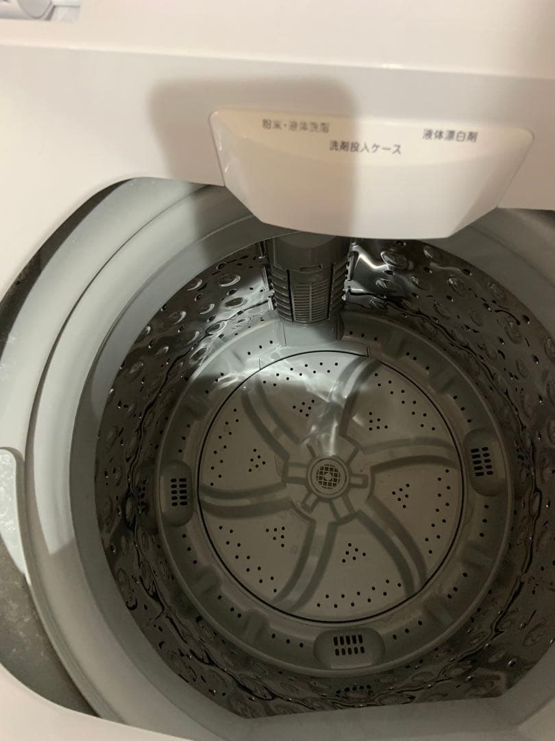 【単身者向け】ニトリ6Kg縦型洗濯機 ホワイト