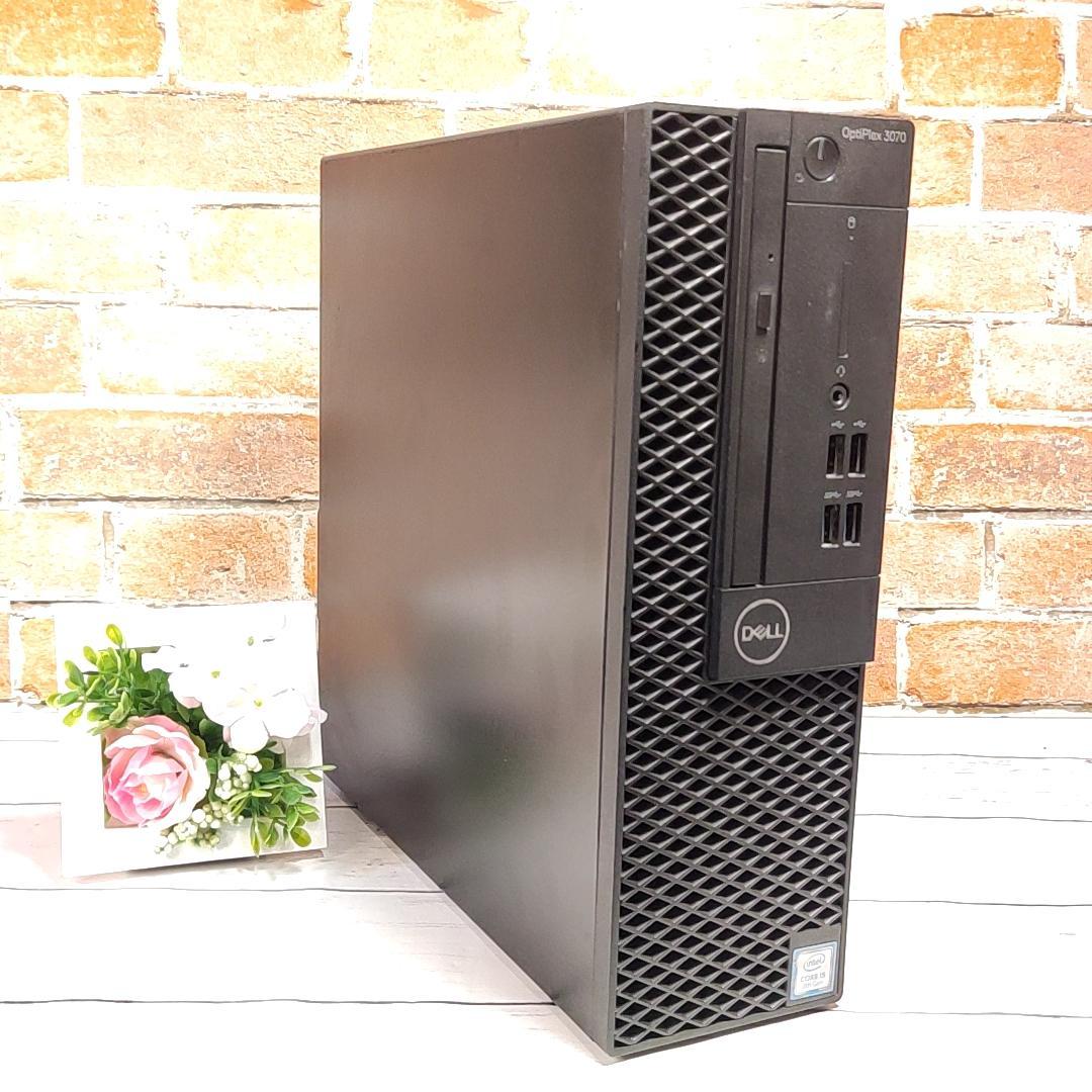 【高速9世代】DELL Optiplex3070 デスクトップ 新品SSD512