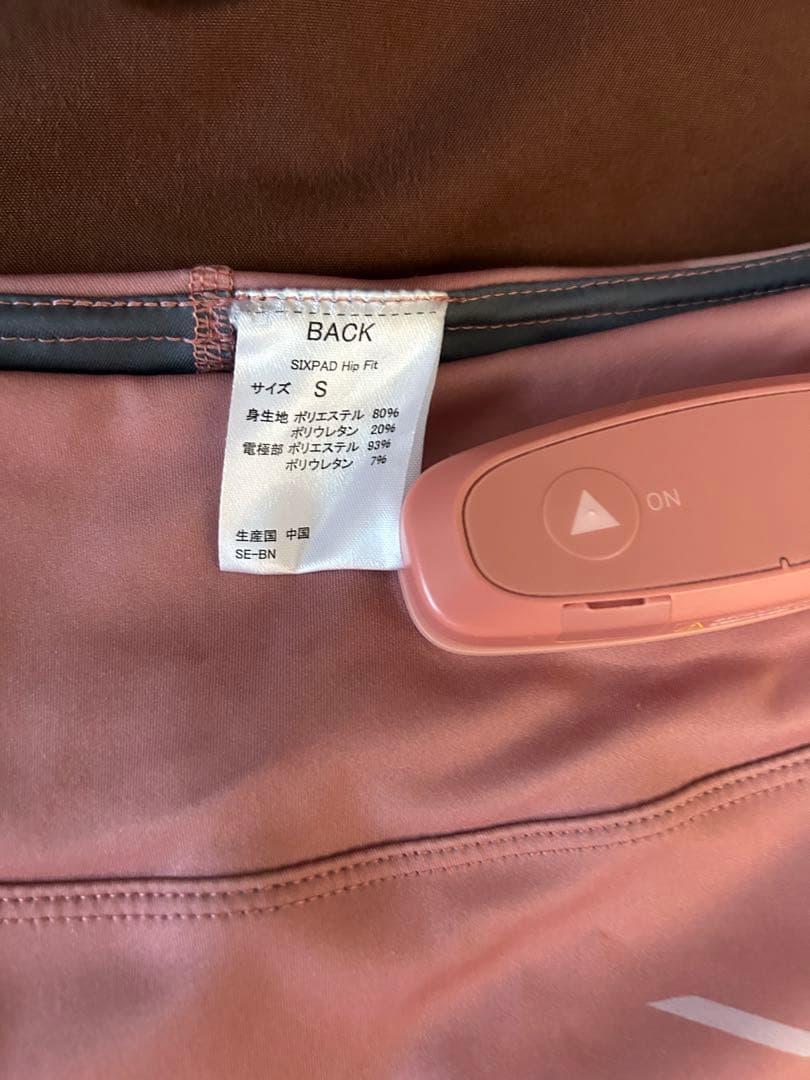 ほぼ未使用　MTG SIXPAD シックスパッド　ヒップフィット　ピンク　S