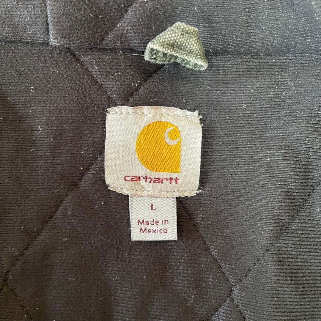 ★カーハート★ダックワークジャケット J130MOS★モスグリーン★Lサイズ