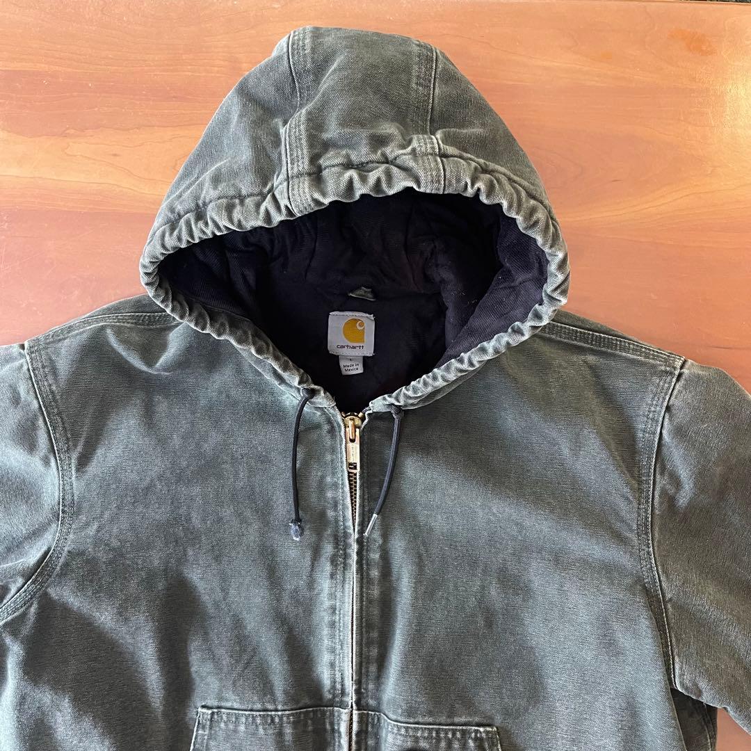 ★カーハート★ダックワークジャケット J130MOS★モスグリーン★Lサイズ