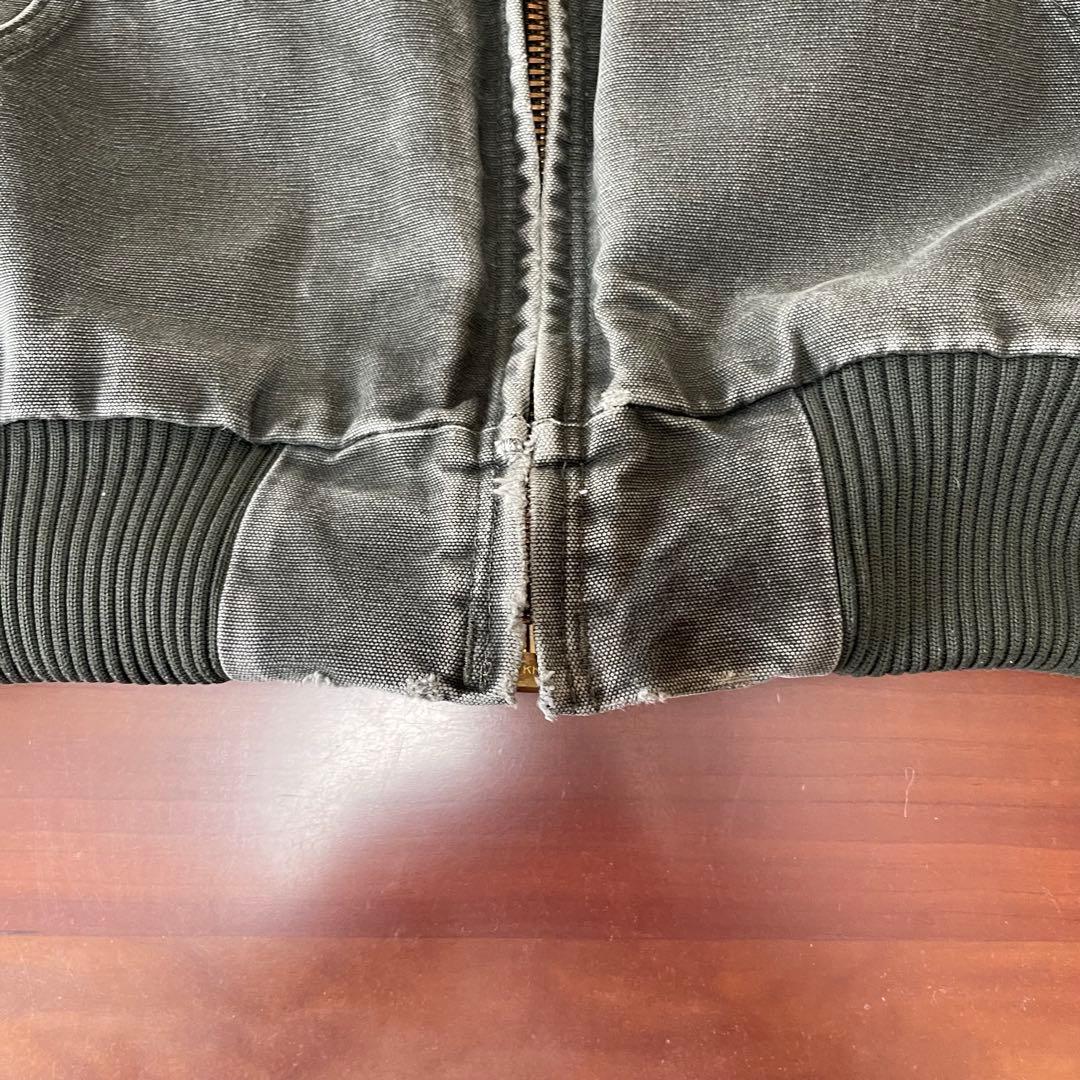 ★カーハート★ダックワークジャケット J130MOS★モスグリーン★Lサイズ