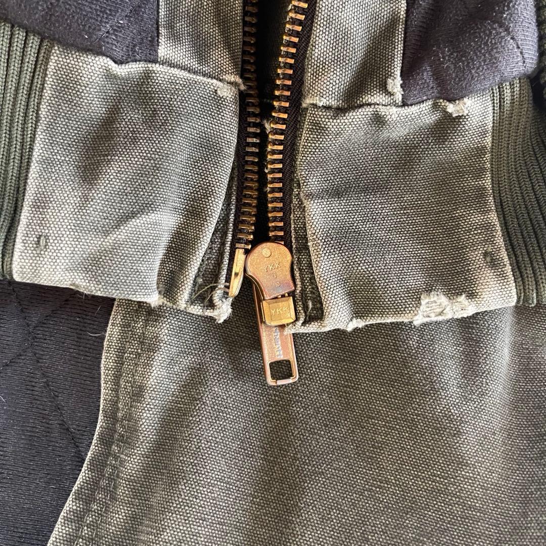 ★カーハート★ダックワークジャケット J130MOS★モスグリーン★Lサイズ