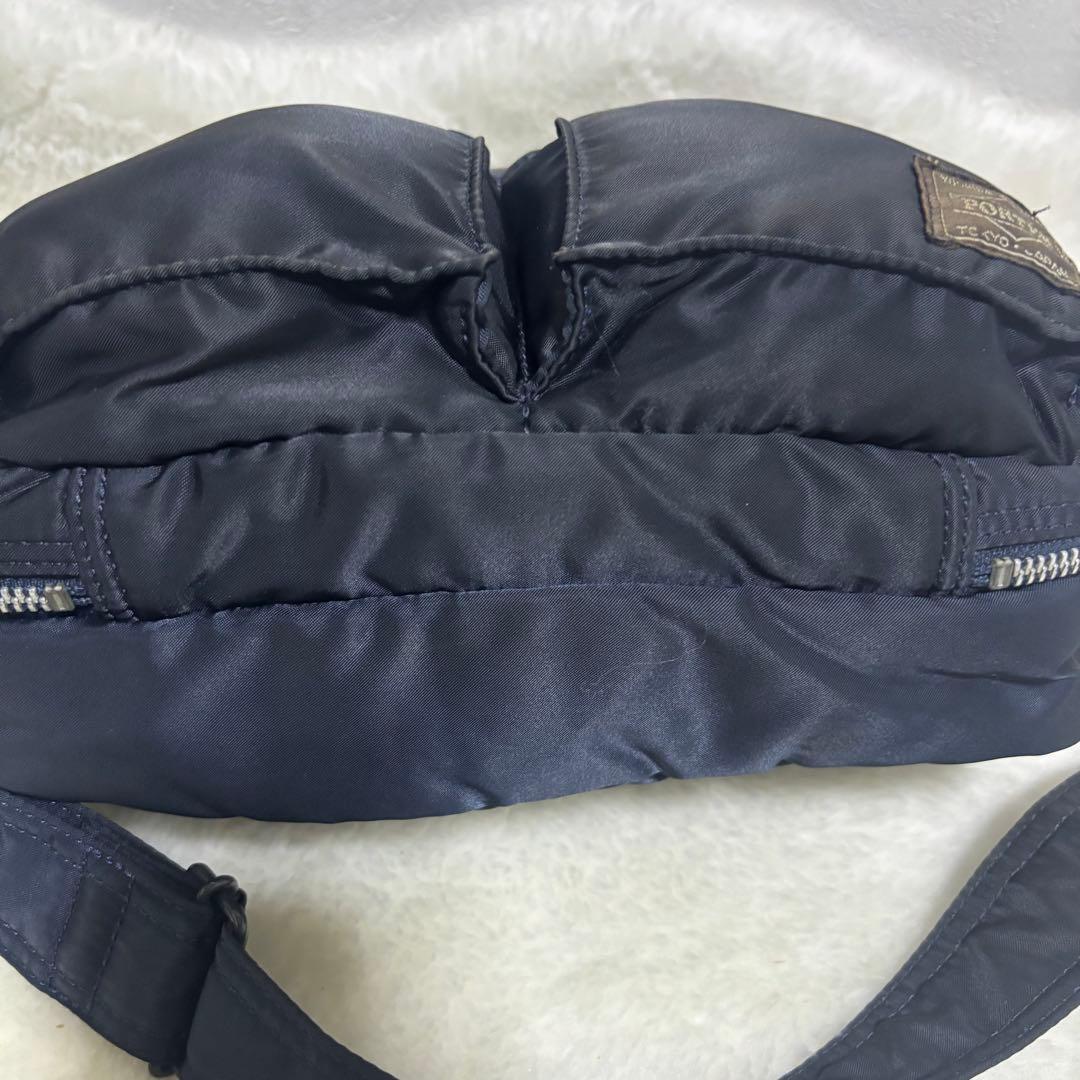 ✨希少色✨PORTER タンカー アイアンブルー ショルダーバッグ 2層 レア