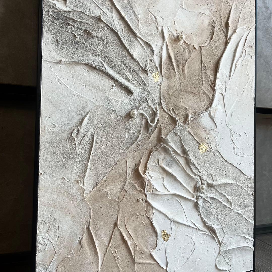 現代アート　40×30㎝　大きめ　モダン　アートパネル　インテリア　抽象画