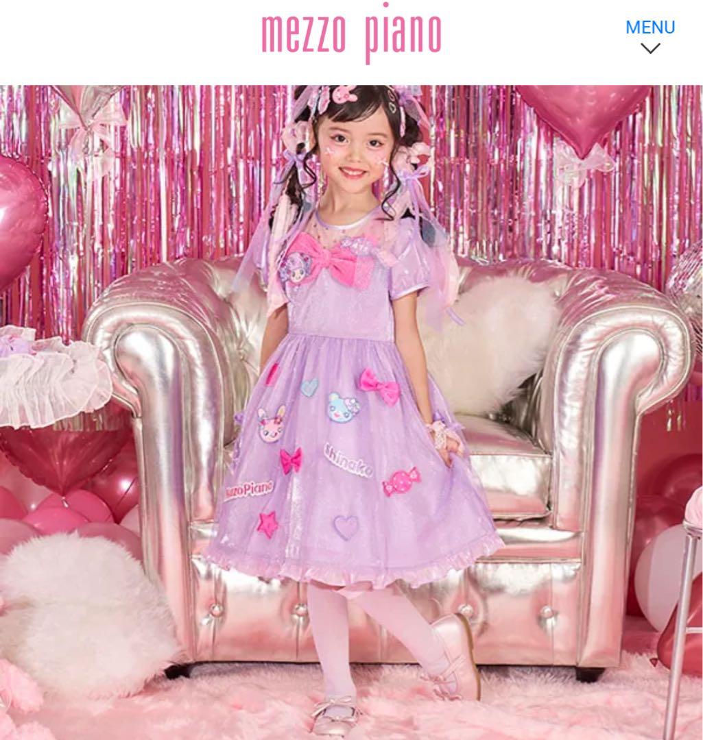 ✦*ฺ様 mezzo piano しなこ　ドレス　120㌢