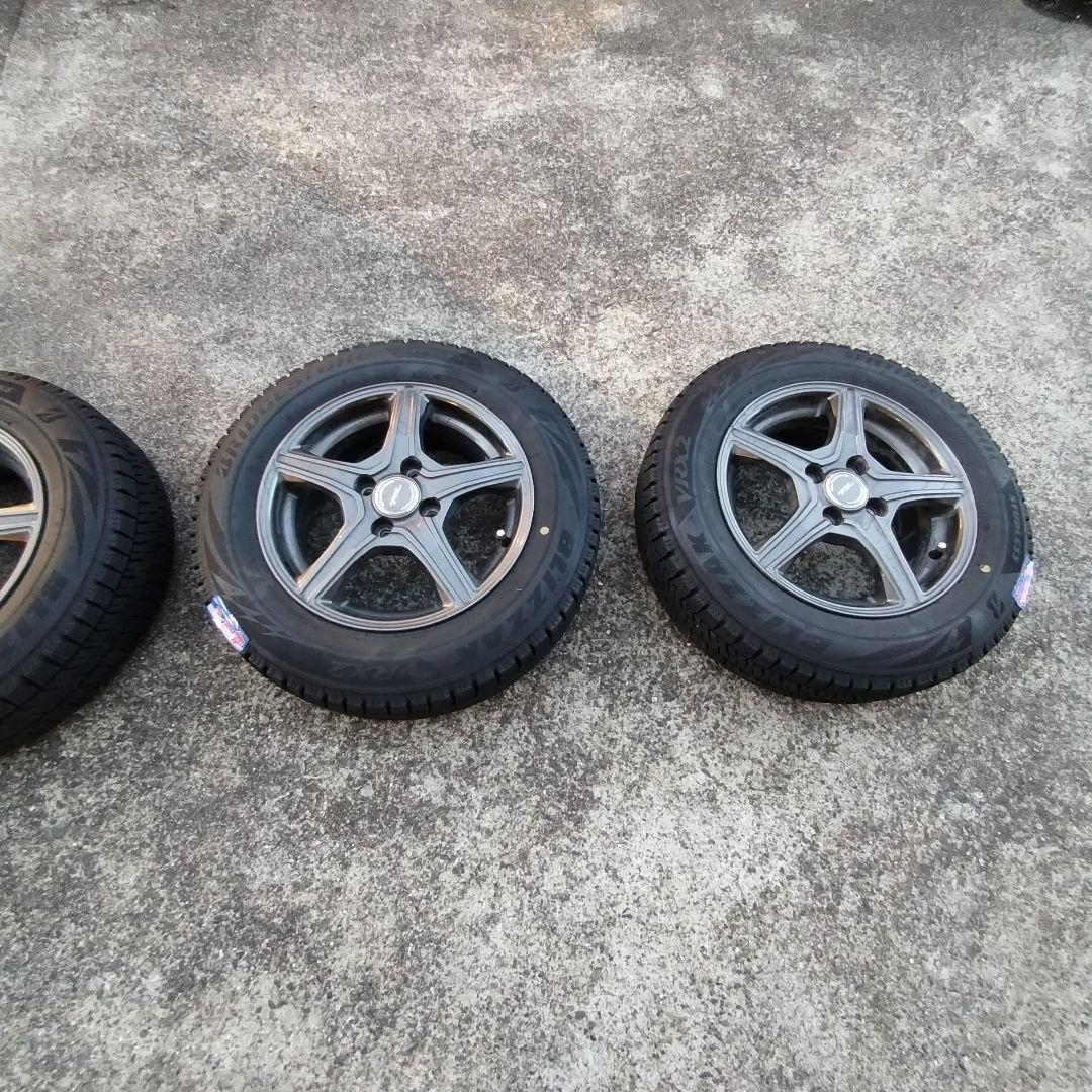 ブリヂストン　ブリザック　VRX2　ダークグレー 5本スポーク ホイールセット