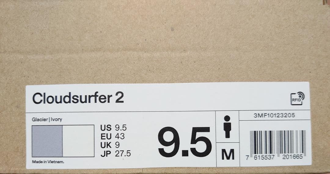 【新品】ON オン クラウドサーファー 2 27.5㎝