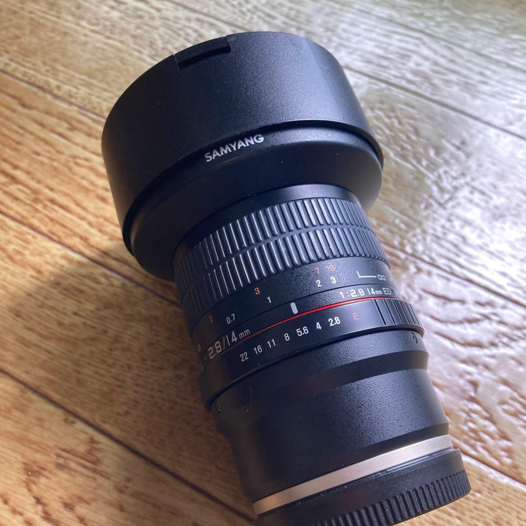 SAMYANG 14mm F2.8 レンズ　eマウント