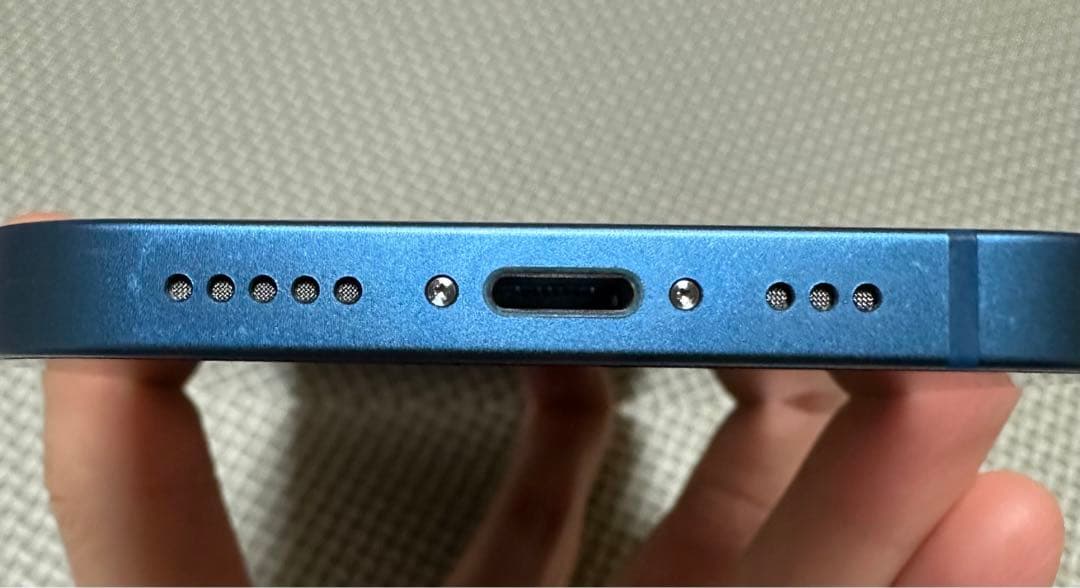 iPhone 13 ブルー 純正バッテリー 100% 256GB