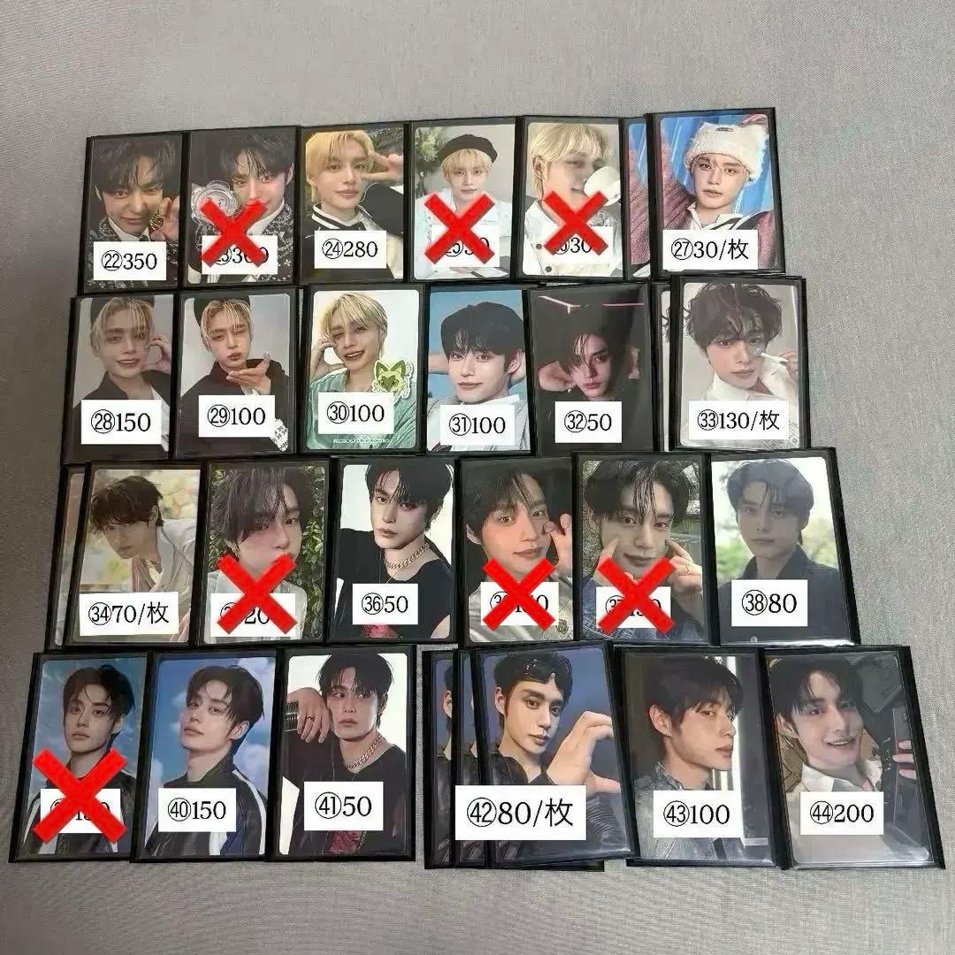 ZEROBASEONE ゼベワン キムジウン トレカ 特典 封入物 バラ売り