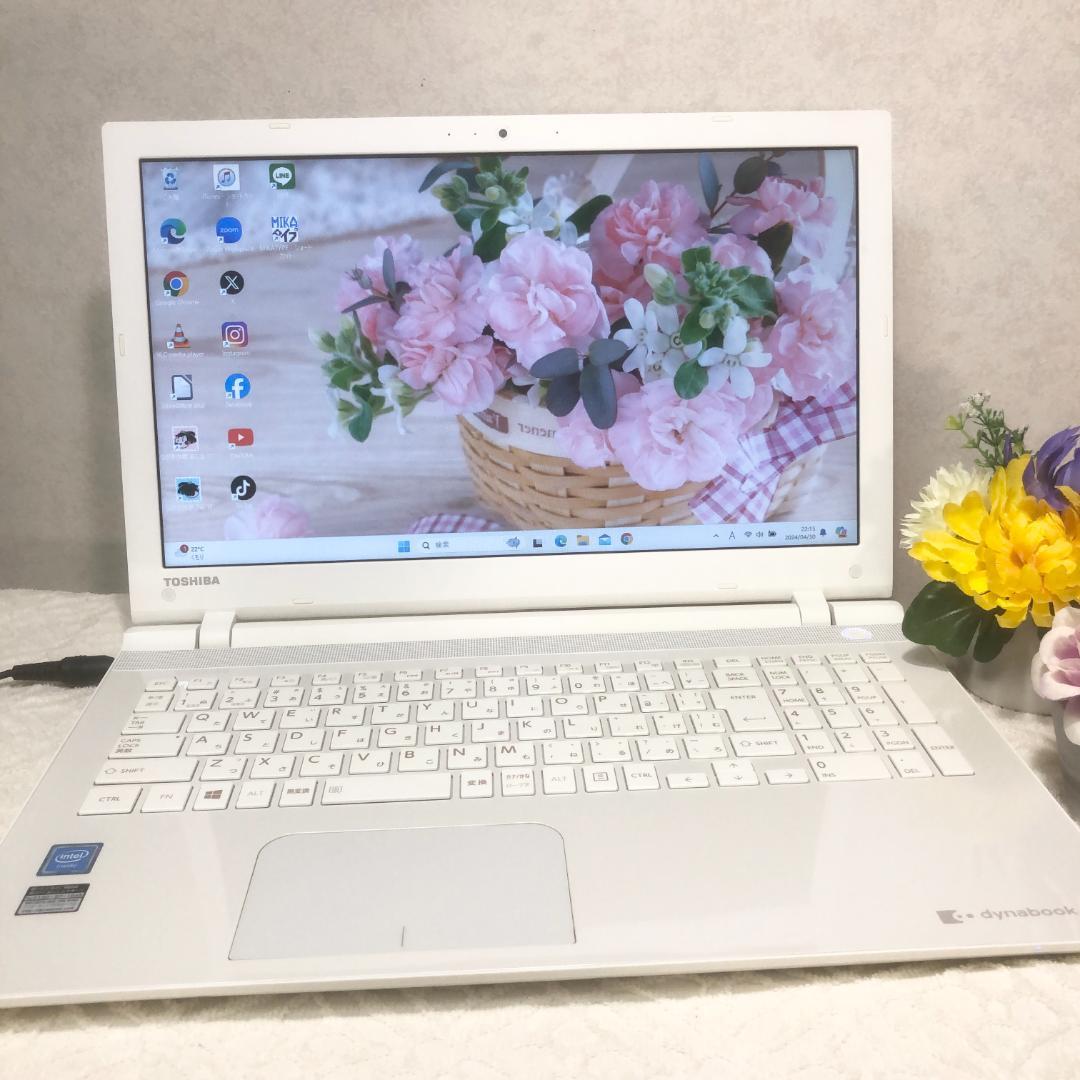 163☆コンセントなくても使える☆初心者向き☆美品☆Office付き