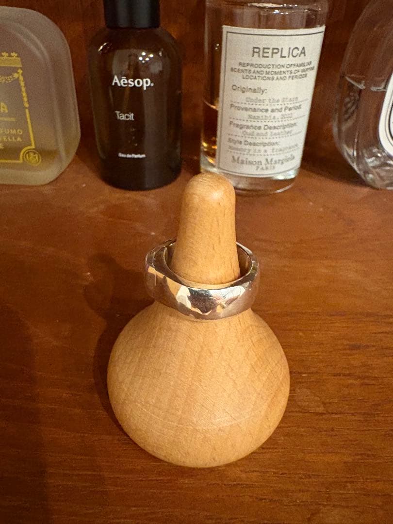 市松リング　17 号　イチマツ　シルバーリング