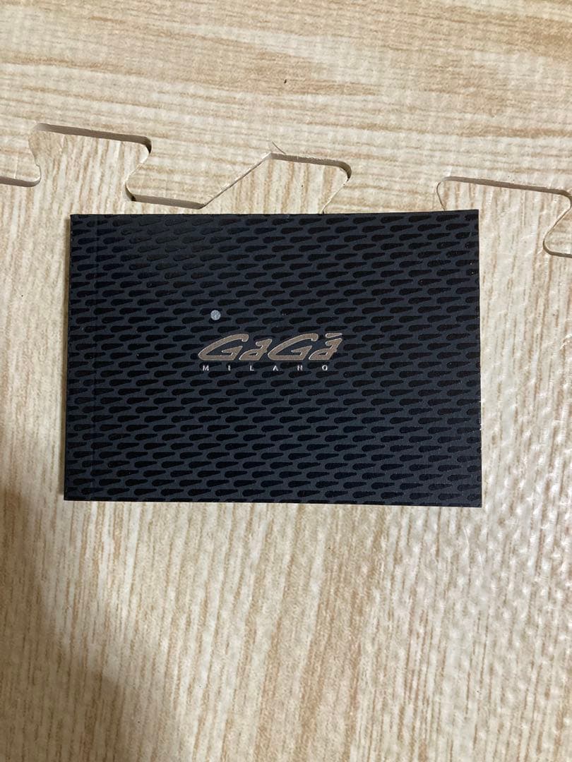 B*L様 GaGa Milano アナログ時計 ブラック/グリーン