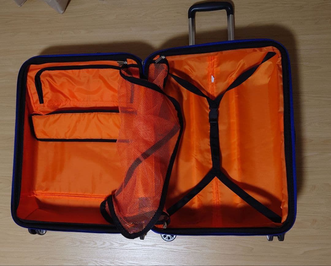 TRAVELIST トラベリスト スーツケース M 61L ト 拡張 軽量 4輪