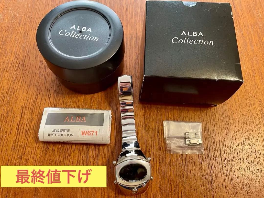 SEIKO セイコーアルバスプーン腕時計　W671-4030 デジタル