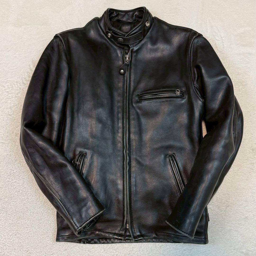 SCHOTT 641 ライダースジャケット 2way ライナー ブラック USA