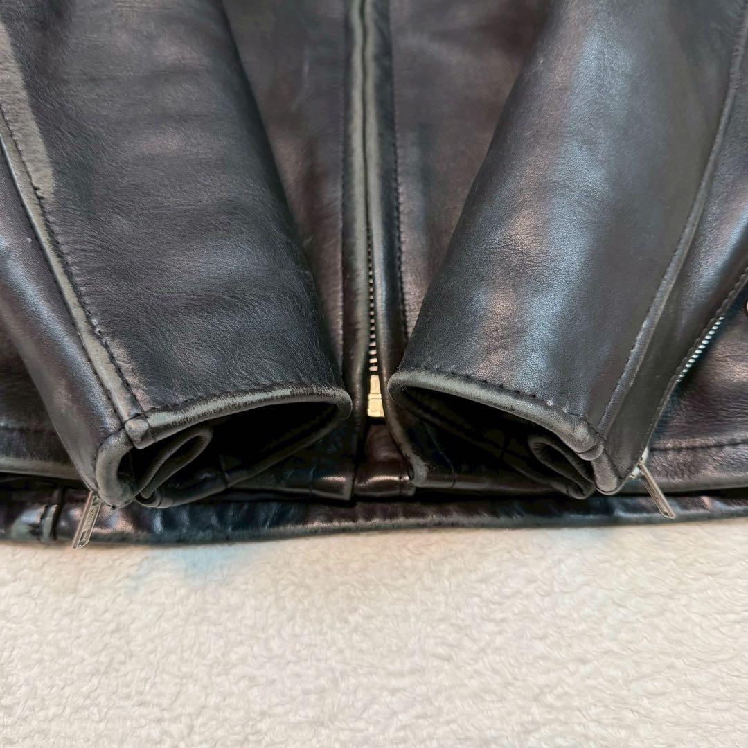 SCHOTT 641 ライダースジャケット 2way ライナー ブラック USA