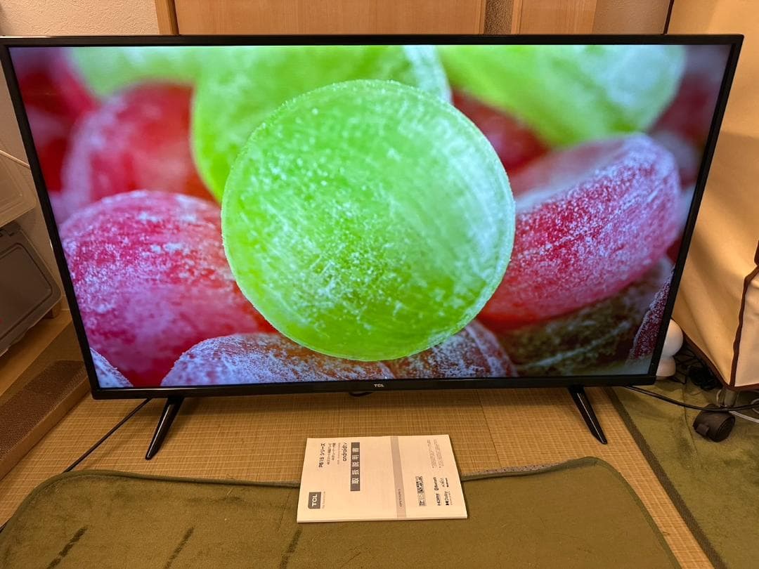 4K対応　スマートテレビ！TCL 43P615 43型　アプリ内蔵式　極美品！
