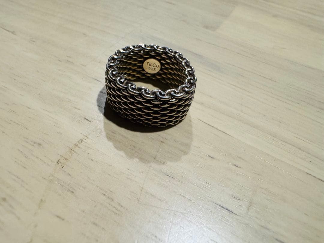 d*o様 【美品】ティファニー サマセットリング 7号 シルバー925