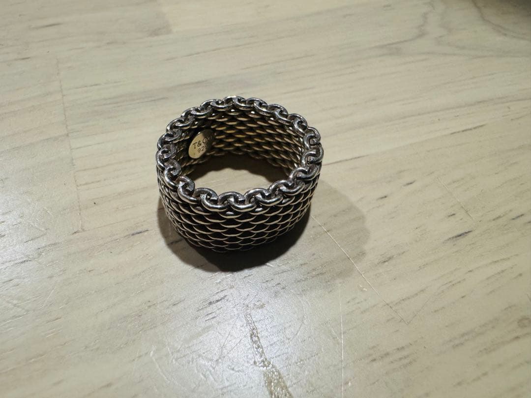 d*o様 【美品】ティファニー サマセットリング 7号 シルバー925