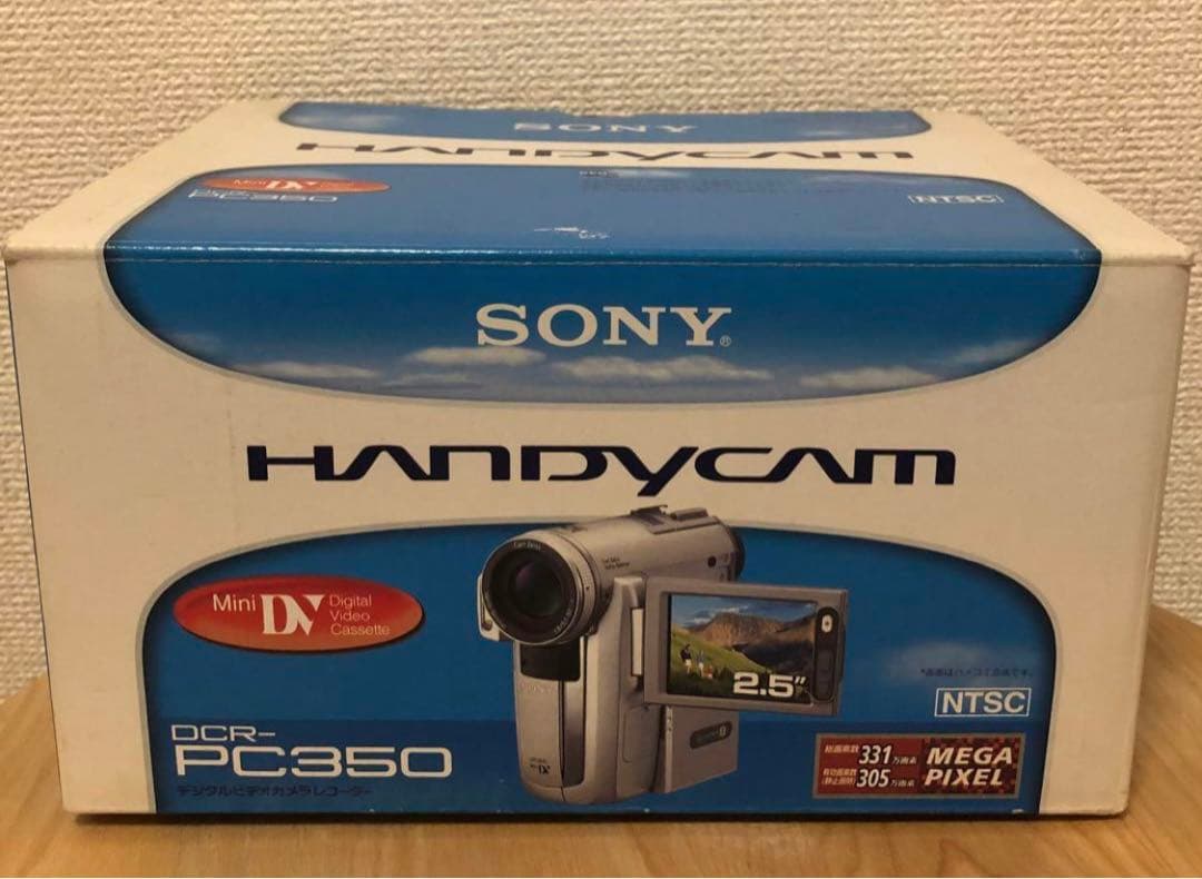 ✨美品✨SONY　DCR-PC350　MiniDV対応　化粧箱付き