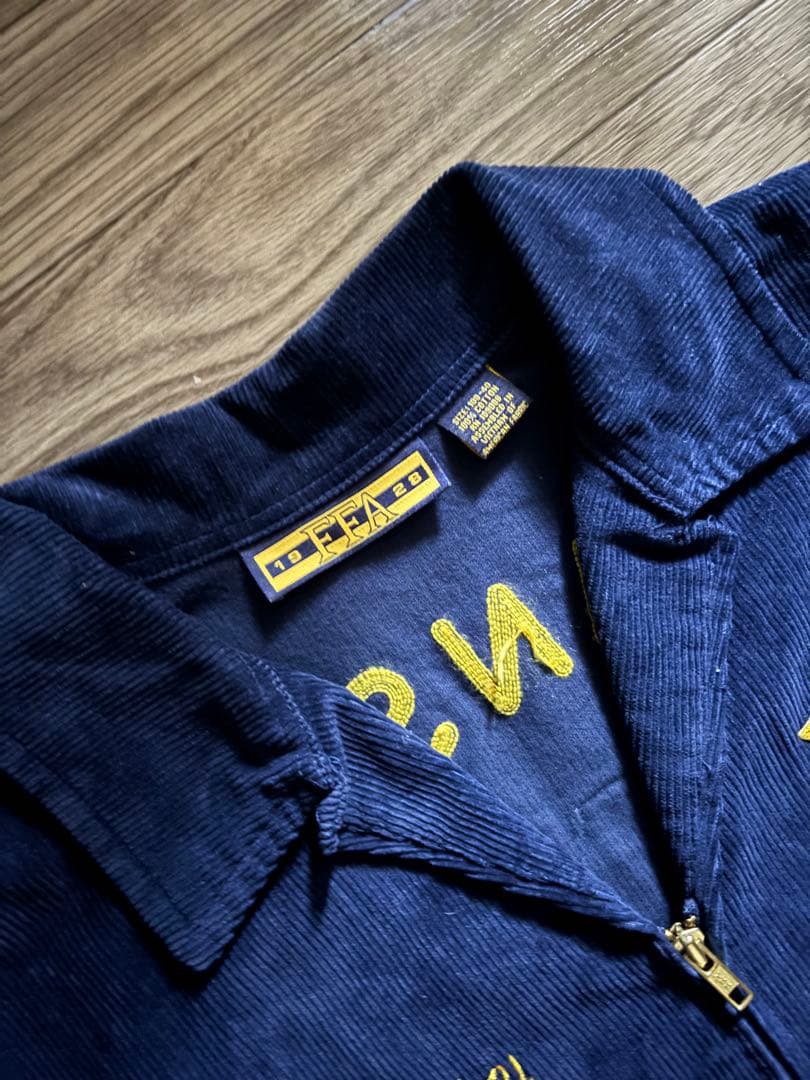 ★美品【希少BIGサイズ】90s ~濃紺　FFA ジャケット lot100-40