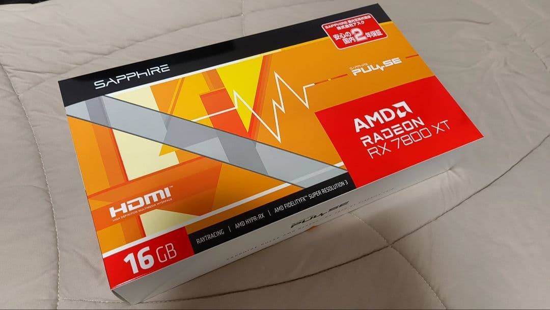 rx7800xt Sapphire Radeon Pulse グラフィックボード