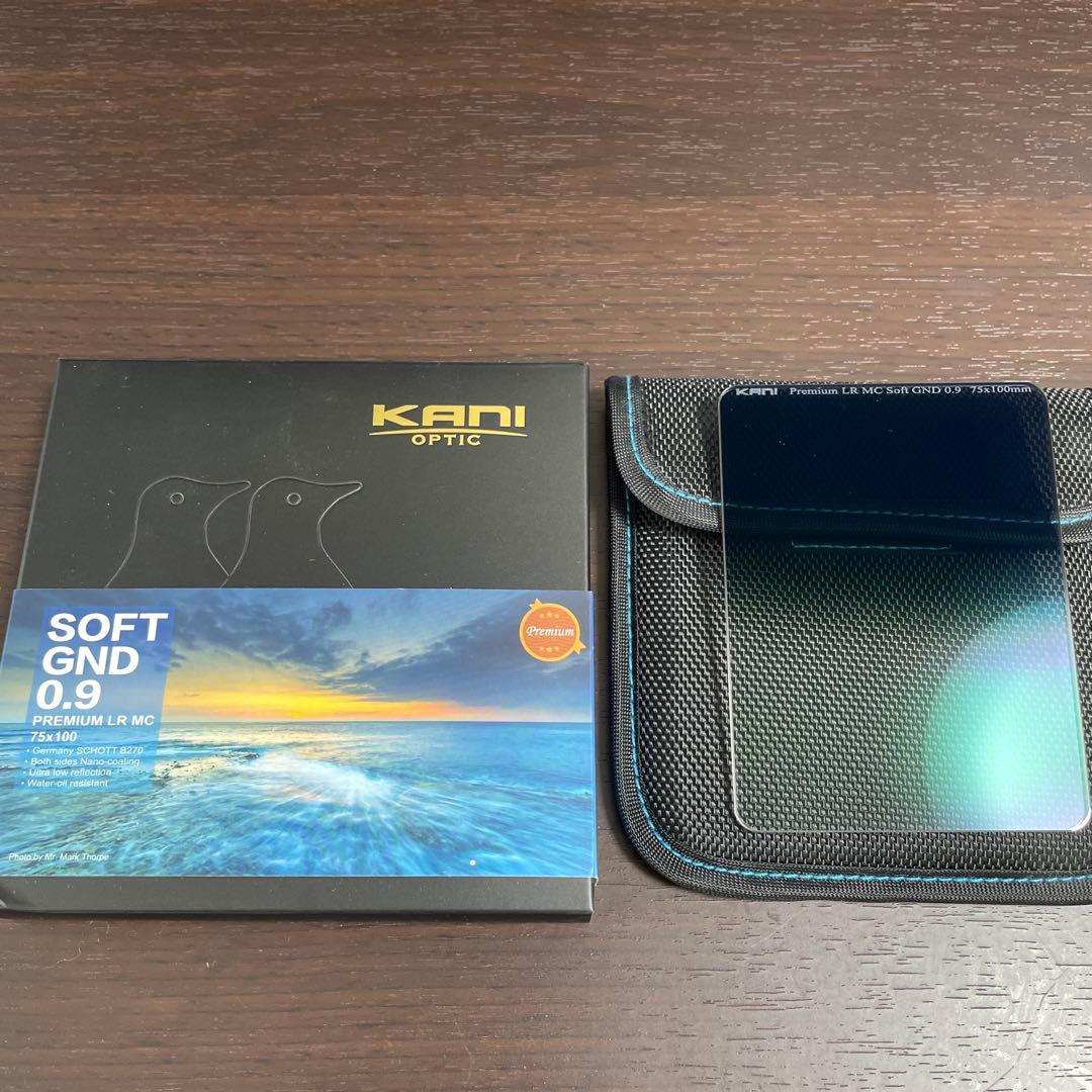KANI 75mm幅 角型フィルター ハーフNDフィルター