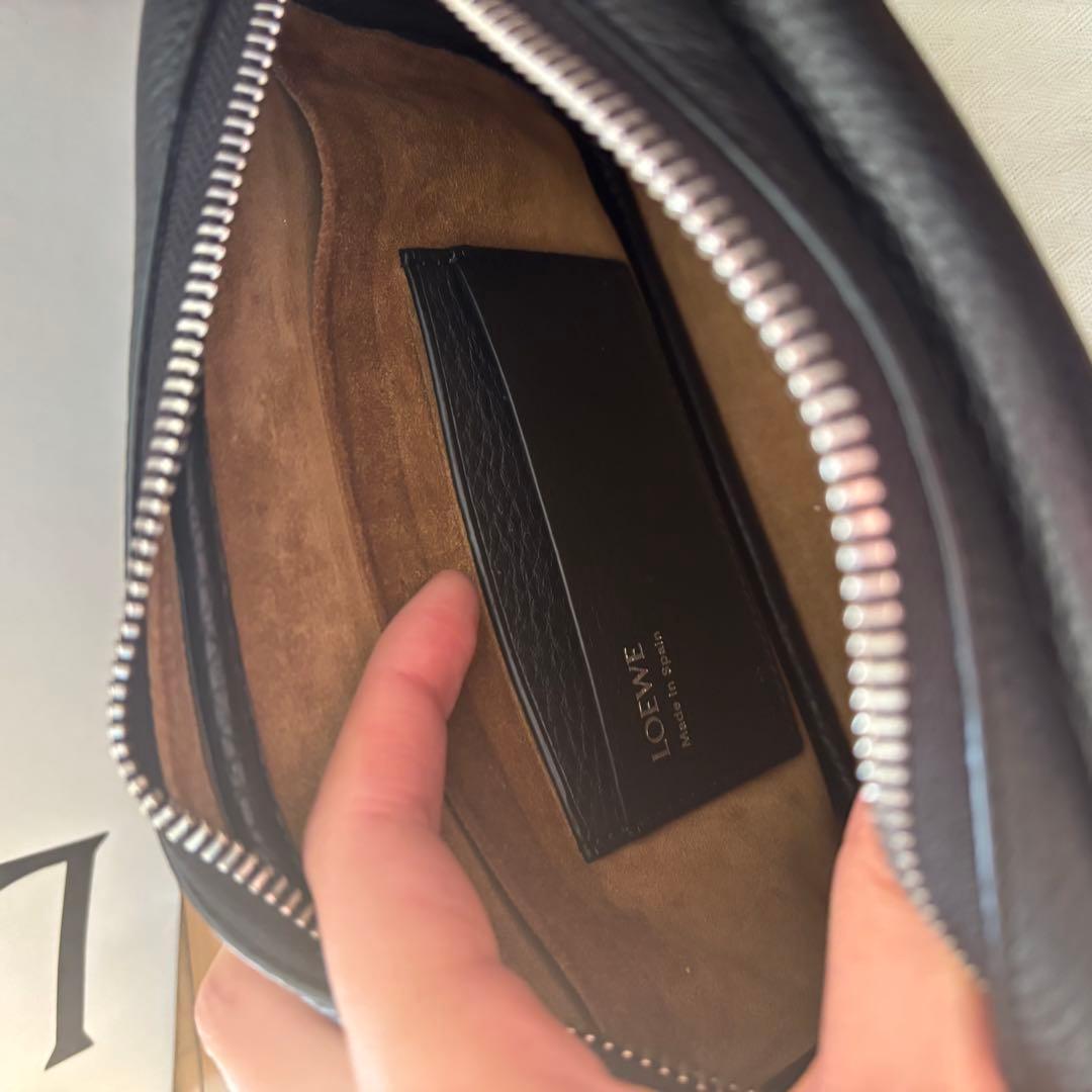 LOEWE メッセンジャーバッグ ペブル ショルダーバッグ ボディーバッグ