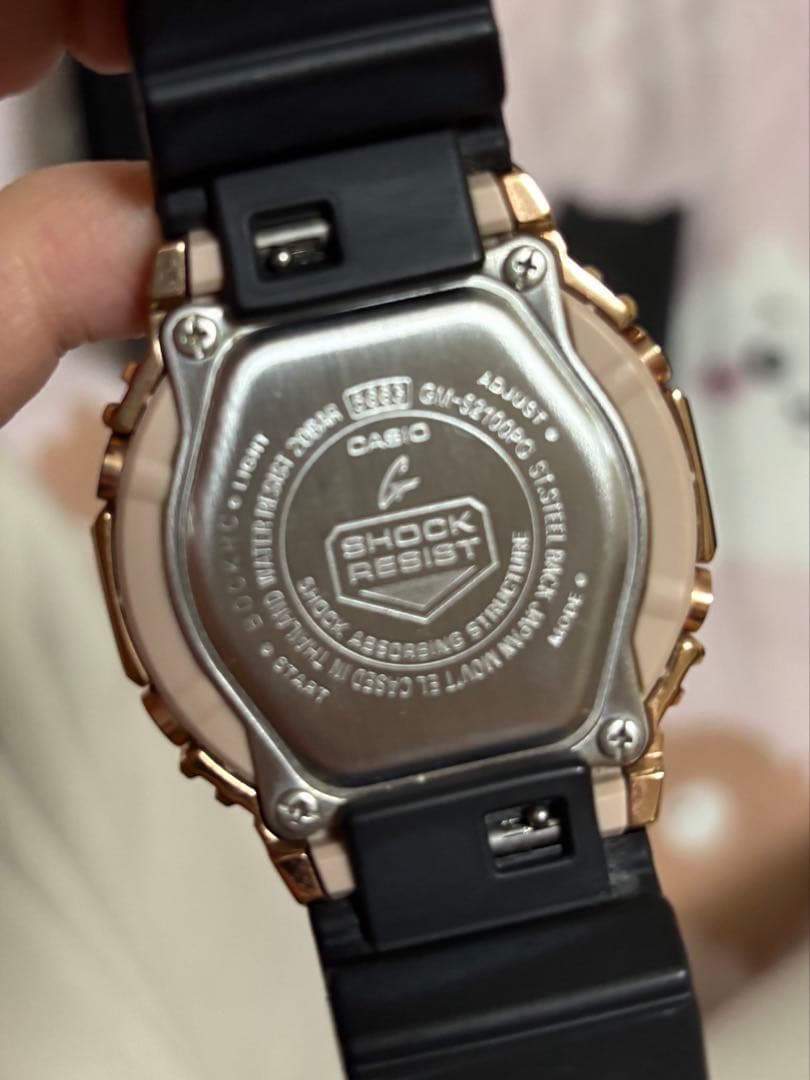 G-SHOCK ピンクゴールド