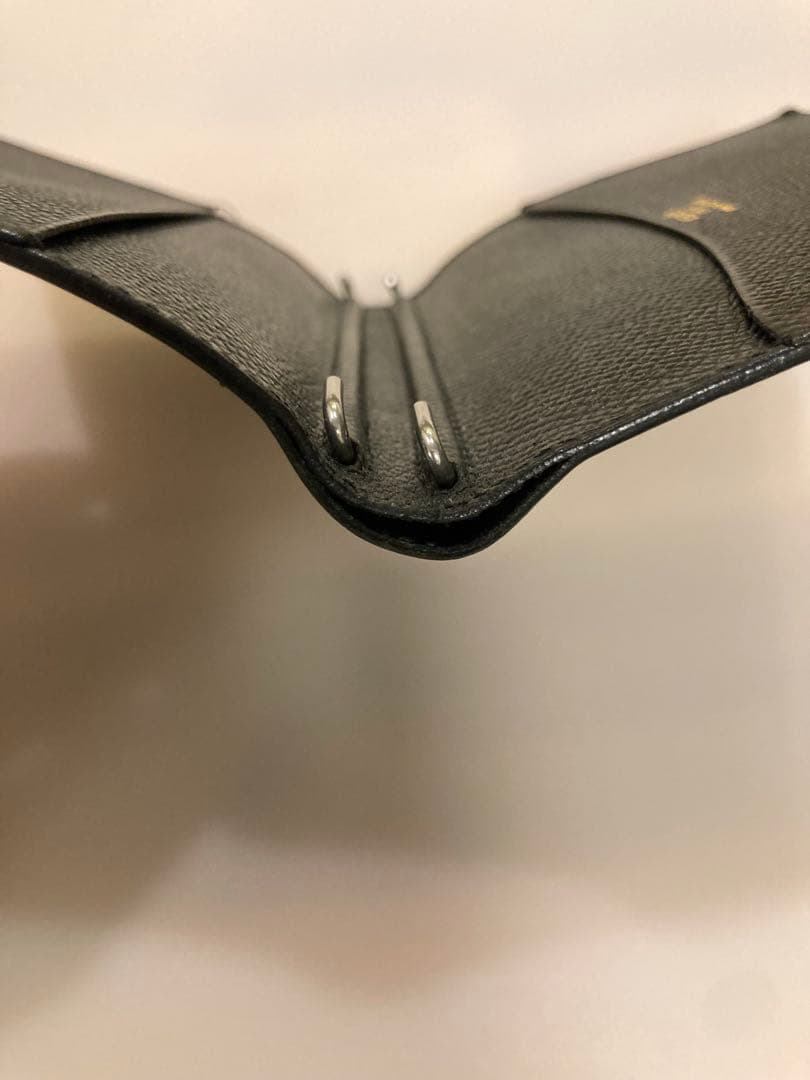 エルメス HERMES アジャンダ　手帳　カバー　ブラック　GM