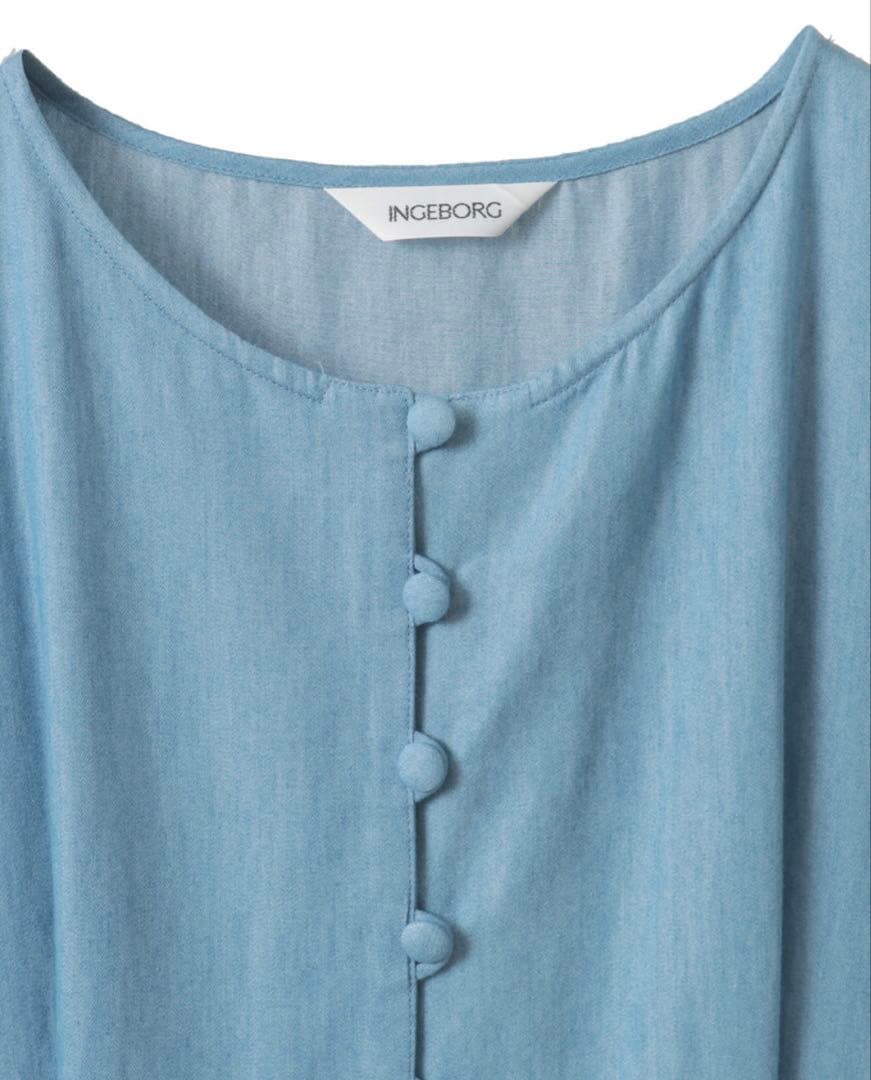 インゲボルグ　フラワーモチーフワンピース　明日1/31迄の出品‼️