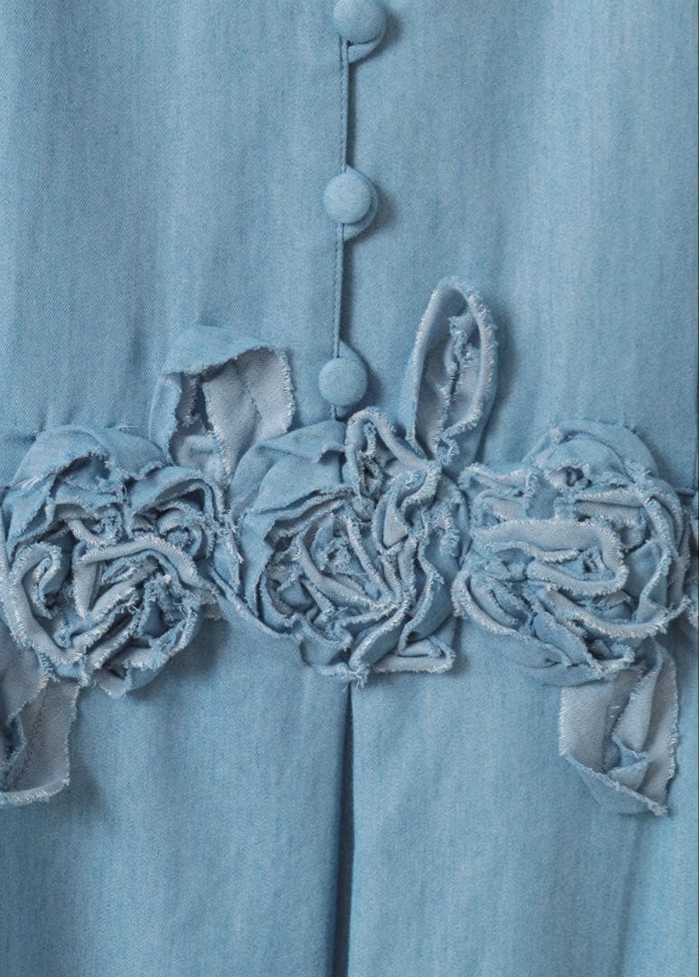 インゲボルグ　フラワーモチーフワンピース　明日1/31迄の出品‼️