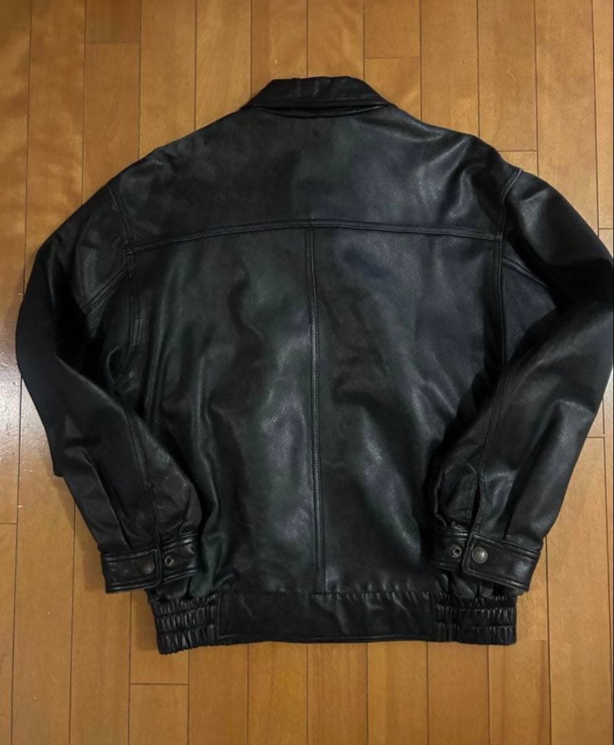 【美品】A-2タイプ レザージャケット アメカジ ラムレザー 軽量 ストリート