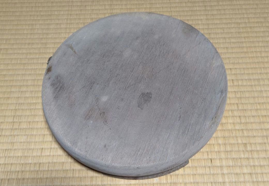 盆栽回転台木製　昌国