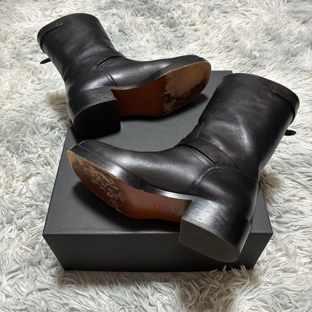 【美品】Dior 本革 バイカーブーツ 37〈定価168,000円〉