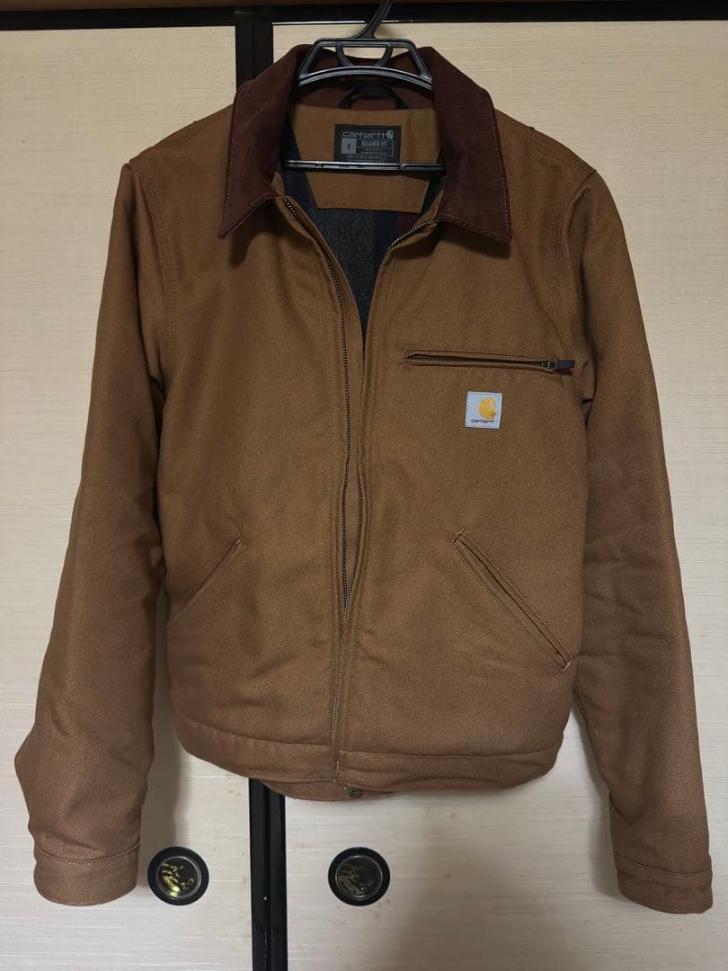 CARHARTT DETROIT JACKET カーハートブラウン size S