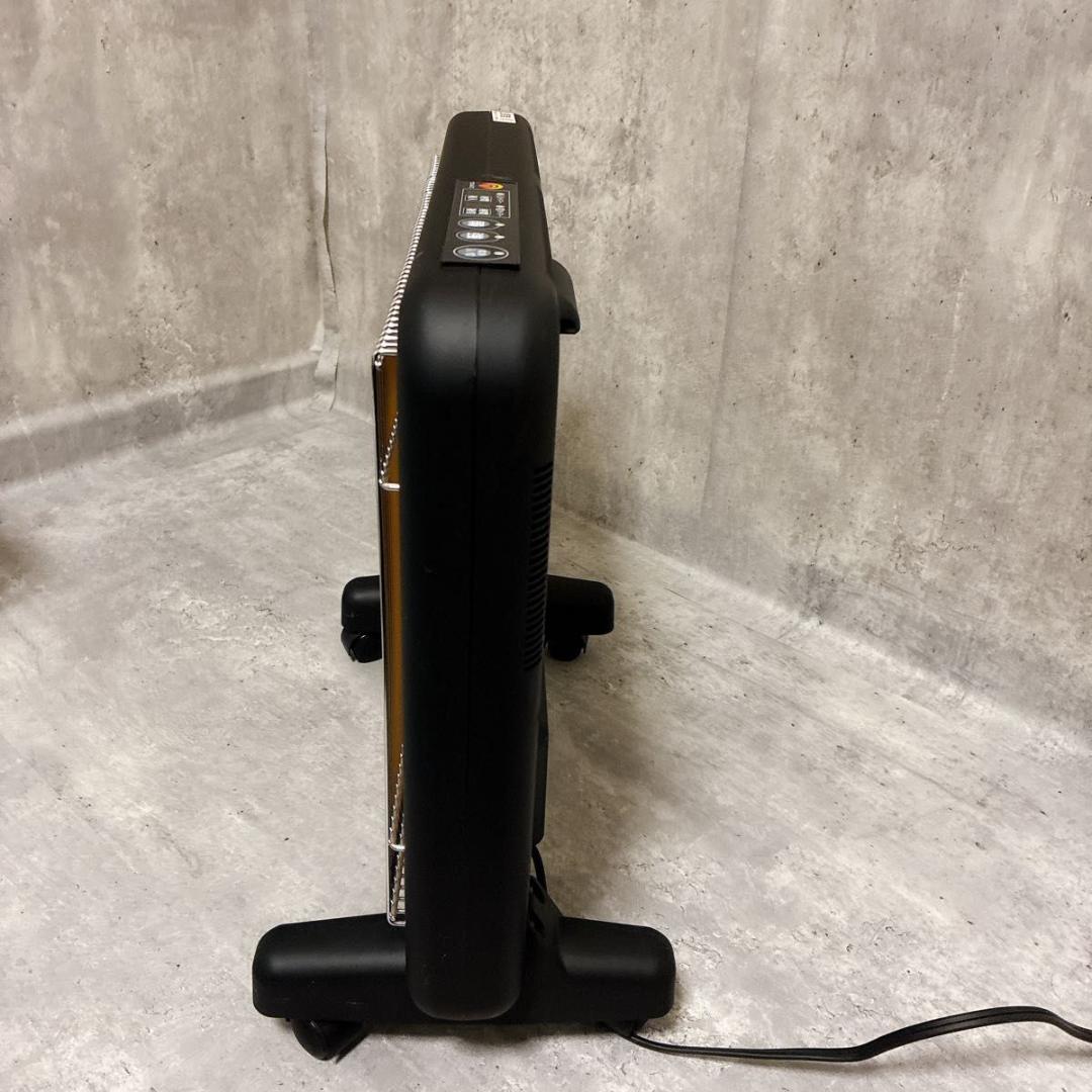 サンルミエ 遠赤外線暖房器 E800L-TM 黒 ブラック タイマー 800W