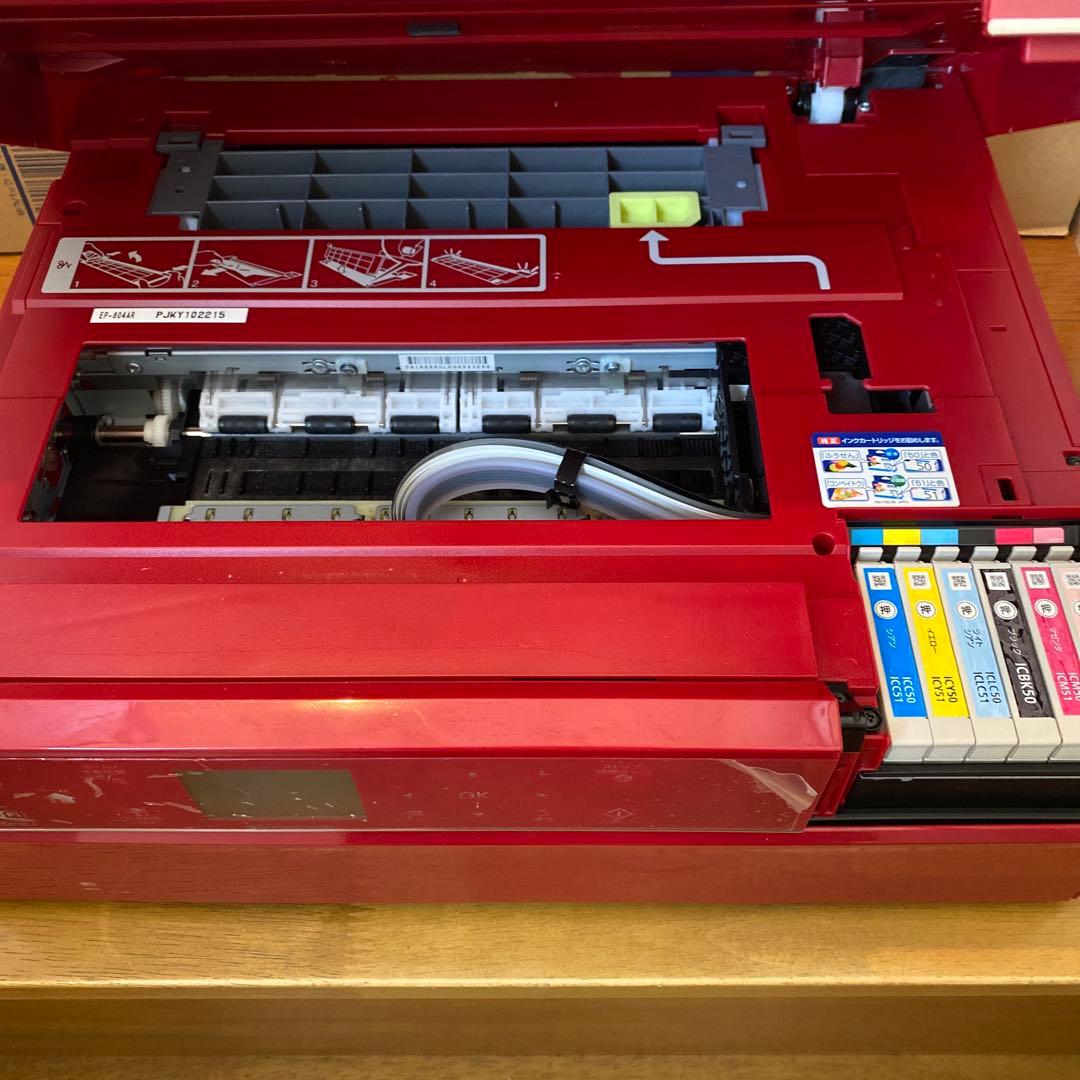 EPSON EP-804A 赤色 インクジェットプリンター ジャンク品