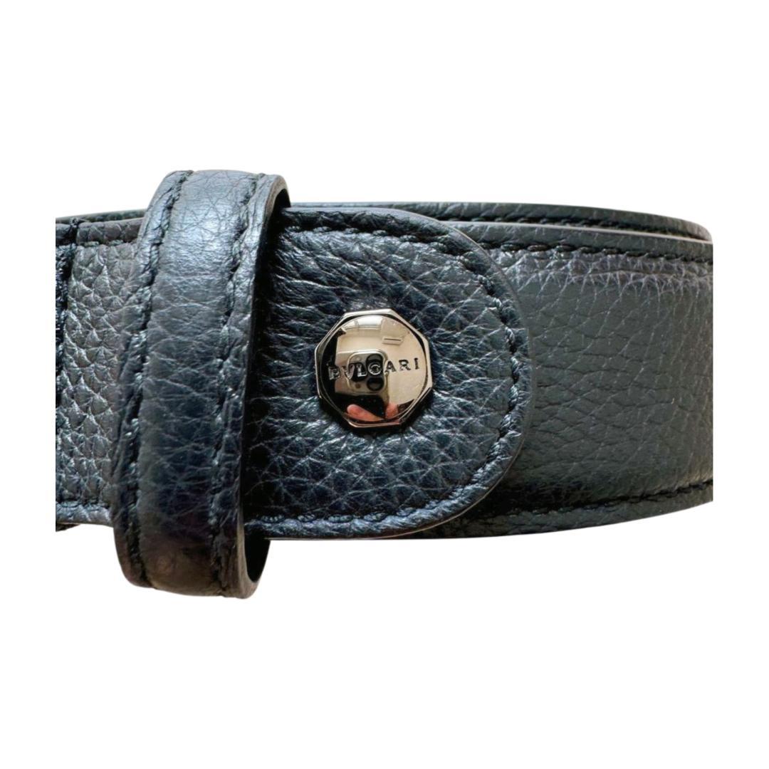 ブルガリ ベルト 285373 BVLGARI ダークルテニウム 44 110