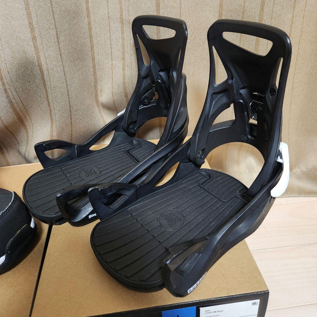 期間限定値下 24cm BURTON KIDS STEP ON バイン付